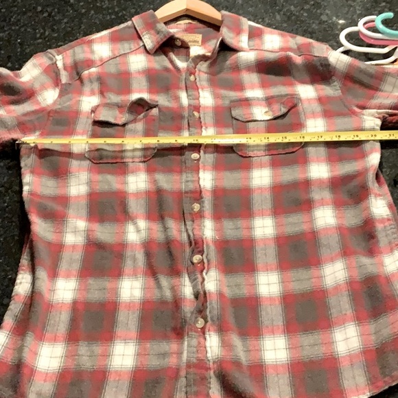 Free Nature slim fit flannel button down shirt - Picture 4 of 6